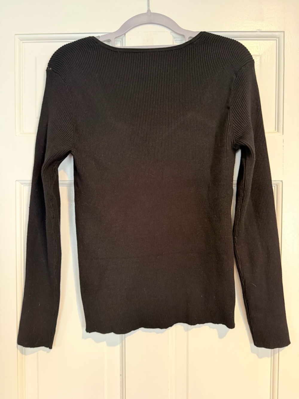 NWT Elie Tahari Contour Neck Rib Sweater - Picture 6 of 6